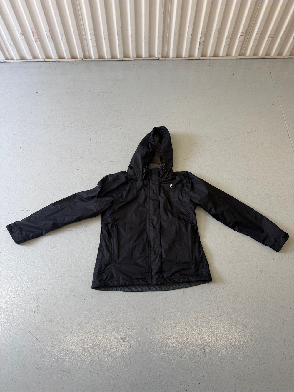 Little Donkey Andy Jacket - Black with Pink Logo